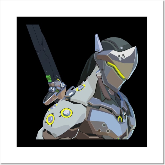 genji art Wall Art by FiveFox